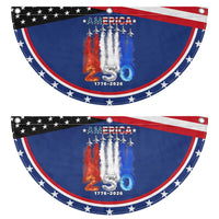 Fighter Jets Patriotic Fan Flag USA 250 Years Of Freedom