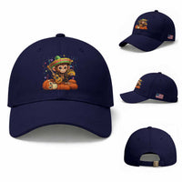 Cute Punch Baby Monkey Cinco De Mayo Baseball Cap Funny Animal Gift