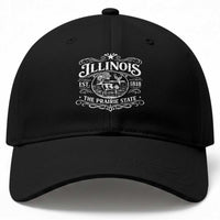 Illinois State Pride Baseball Cap The Prairie State Souvenir Gift