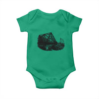 Mother Road Adventure Graphic Baby Onesie Vintage Route Highway 66 Bridge