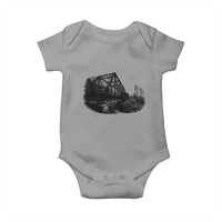 Mother Road Adventure Graphic Baby Onesie Vintage Route Highway 66 Bridge