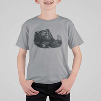 Mother Road Adventure Graphic T Shirt For Kid Vintage Route Highway 66 Bridge