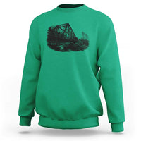 Mother Road Adventure Graphic Sweatshirt Vintage Route Highway 66 Bridge