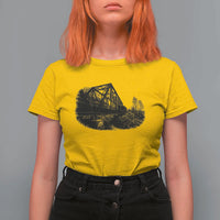 Mother Road Adventure Graphic T Shirt For Women Vintage Route Highway 66 Bridge