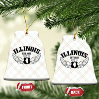Illinois Route Highway 66 Souvenir Ceramic Ornament Open Road Adventure