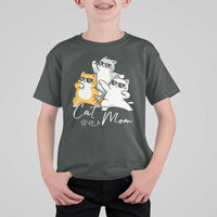 Cat Mom T Shirt For Kid Three Cool Cats with Sunglasses - Wonder Print Shop