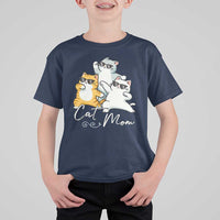 Cat Mom T Shirt For Kid Three Cool Cats with Sunglasses - Wonder Print Shop