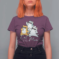Cat Mom T Shirt For Women Three Cool Cats with Sunglasses - Wonder Print Shop