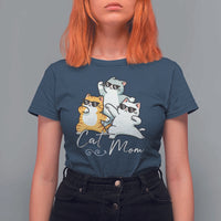 Cat Mom T Shirt For Women Three Cool Cats with Sunglasses - Wonder Print Shop