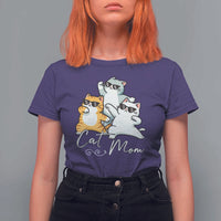 Cat Mom T Shirt For Women Three Cool Cats with Sunglasses - Wonder Print Shop