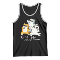 Cat Mom Tank Top Three Cool Cats with Sunglasses - Wonder Print Shop