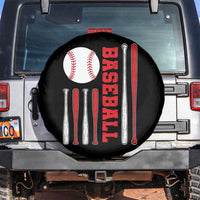 Patriotic Baseball American Flag Spare Tire Cover Sports Lover Gift - Wonder Print Shop