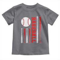 Patriotic Baseball American Flag Toddler T Shirt Sports Lover Gift - Wonder Print Shop
