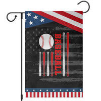 Patriotic Baseball American Flag Garden Flag Sports Lover Gift