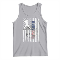 Patriotic Baseball Lover Tank Top USA American Flag Gift - Wonder Print Shop