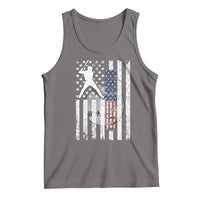 Patriotic Baseball Lover Tank Top USA American Flag Gift - Wonder Print Shop