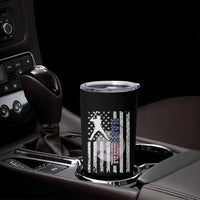 Patriotic Baseball Lover Tumbler Cup USA American Flag Gift