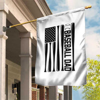 Baseball Dad Patriotic Garden Flag USA American Flag Gift - Wonder Print Shop
