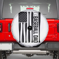 Baseball Dad Patriotic Spare Tire Cover USA American Flag Gift - Wonder Print Shop