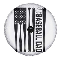 Baseball Dad Patriotic Spare Tire Cover USA American Flag Gift - Wonder Print Shop