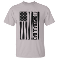 Baseball Dad Patriotic T Shirt USA American Flag Gift - Wonder Print Shop