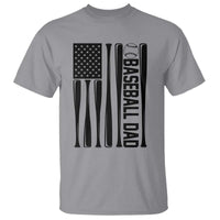 Baseball Dad Patriotic T Shirt USA American Flag Gift - Wonder Print Shop