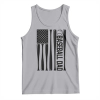 Baseball Dad Patriotic Tank Top USA American Flag Gift - Wonder Print Shop
