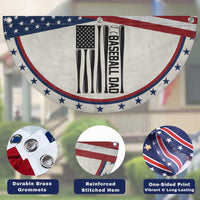 Baseball Dad Patriotic Fan Flag USA American Flag Gift