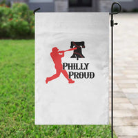 Baseball Lover Garden Flag Vintage Liberty Bell Philly Proud - Wonder Print Shop