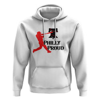 Baseball Lover Hoodie Vintage Liberty Bell Philly Proud - Wonder Print Shop