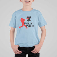 Baseball Lover T Shirt For Kid Vintage Liberty Bell Philly Proud - Wonder Print Shop