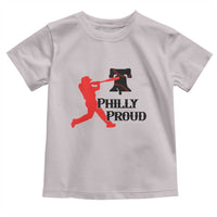 Baseball Lover Toddler T Shirt Vintage Liberty Bell Philly Proud - Wonder Print Shop
