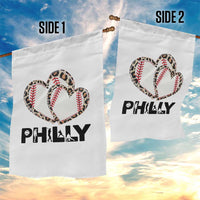 Funny Vintage Philly Baseball Garden Flag Sport Humor Gift - Wonder Print Shop