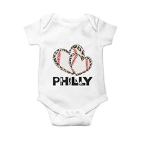 Funny Vintage Philly Baseball Baby Onesie Sport Humor Gift - Wonder Print Shop