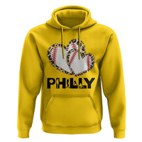Funny Vintage Philly Baseball Hoodie Sport Humor Gift - Wonder Print Shop