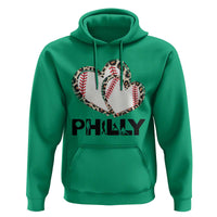 Funny Vintage Philly Baseball Hoodie Sport Humor Gift - Wonder Print Shop