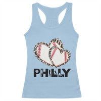 Funny Vintage Philly Baseball Racerback Tank Top Sport Humor Gift - Wonder Print Shop