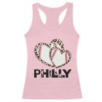 Funny Vintage Philly Baseball Racerback Tank Top Sport Humor Gift - Wonder Print Shop