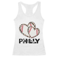 Funny Vintage Philly Baseball Racerback Tank Top Sport Humor Gift - Wonder Print Shop