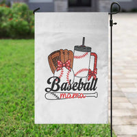 Baseball Mama Garden Flag Funny Sports Mom Life Lover - Wonder Print Shop