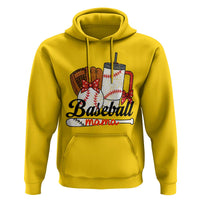 Baseball Mama Hoodie Funny Sports Mom Life Lover - Wonder Print Shop