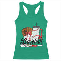 Baseball Mama Racerback Tank Top Funny Sports Mom Life Lover - Wonder Print Shop