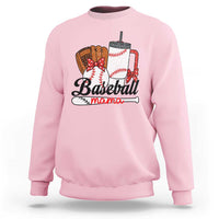 Baseball Mama Sweatshirt Funny Sports Mom Life Lover - Wonder Print Shop