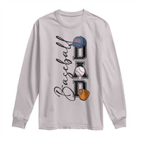 Baseball Dad Long Sleeve Shirt Funny Sports Papa Life Lover - Wonder Print Shop
