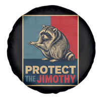 Protect The Jimothy Spare Tire Cover Funny Retro Trash Panda Animal Lover Meme