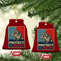Protect The Jimothy Ceramic Ornament Funny Retro Trash Panda Animal Lover Meme