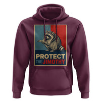 Protect The Jimothy Hoodie Funny Retro Trash Panda Animal Lover Meme