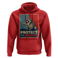 Protect The Jimothy Hoodie Funny Retro Trash Panda Animal Lover Meme