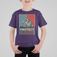 Protect The Jimothy T Shirt For Kid Funny Retro Trash Panda Animal Lover Meme