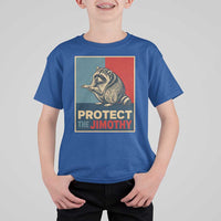 Protect The Jimothy T Shirt For Kid Funny Retro Trash Panda Animal Lover Meme
